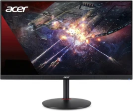 Монитор/ Acer XV272UW2bmiiprx 27'',  ZeroFrame, Black, 16:9, IPS, 2560x1440, 0,5 / 1ms, 400cd, 240Hz, 2xHDMI(2.1) + 1xDP(1.4) + Audio Out, Speakers 2Wx2, sync: FreeSync Premium, hdr: HDR 400, hadj 120