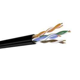 Кабель кат.5е, 4 пары U/UTP, жила 0,51 (+/- 0,01), PVCLS нг(А)-LSLTx, белый, коробка 305