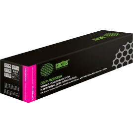 -/ Картридж лазерный Cactus CSP-W2033A 415A пурпурный (2100стр.) для HP LJ M454/MFP M479