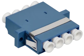 ITK Адаптер оптический проходной LC-Quad OS2 UPC