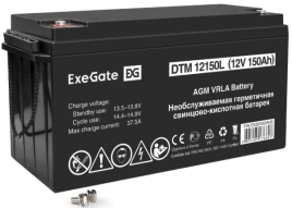 Батарея аккумуляторная Exegate DTM 12150L