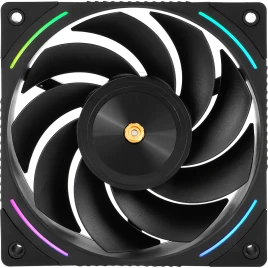 Кулер для корпуса/ Case Cooler Thermalright TL-K12R Reverse (120x120x25mm, 4-pin PWM, ARGB, 69CFM, 27dBA, 2150RPM, Black)