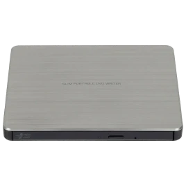 Оптический привод/ LG DVD-RW ext. Silver Slim Ret. USB2.0 (3.0 compatible)