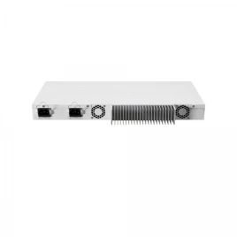 Маршрутизатор/ CCR2004-1G-12S+2XS Cloud Core Router with Annapurna Alpine AL32400 Cortex A57 CPU (4-cores, 1.7GHz per core), 4GB RAM, 1x Gigabit RJ45 port, 12x 10G SFP+ cages, 2 x 25G SFP28 cages, RouterOS L6, 1U rackmount case, Dual PSU