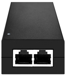 PoE-инжектор Gigabit Ethernet/ PoE-инжектор Gigabit Ethernet на 1 порт. Совместим с оборудованием PoE IEEE 802.3af.( без автоматического определения PoE) Мощность PoE на порт - до 15.4W. Напряжение PoE - 50V(конт. 1,2(+); 3,6 (-)). Порты: вх. - 1 x RJ45(1