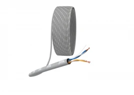 Кабель информационный U/UTP категория 5е 2x2x24AWG(0,50мм) 305м (медь) PVC solid серый ЭРА