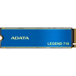 Твердотельный накопитель/ ADATA SSD LEGEND 710, 2048GB, M.2(22x80mm), NVMe 1.4, PCIe 3.0 x4, 3D NAND, R/W 2400/1800MB/s, IOPs 200 000/150 000, TBW 520, DWPD 0.23, with Heat Sink (3 года)