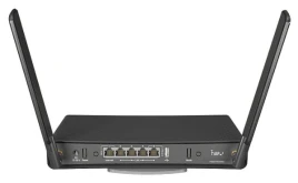 Маршрутизатор/ hAP ac3 A wireless dual-band router with 5 Gigabit Ethernet ports and external high gain antennas for more coverage