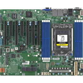 Системная плата/ MB Supermicro  H12SSL-I, ATX,  1xSP3 7003/7002 EPYC, 8 DIMM DDR4 R ECC, AST2500 ,5 PCI-E 4.0 x16 + 2 PCI-E 4.0 x8, 2 M.2 pcie 4.0 NVMEx4 2280/110