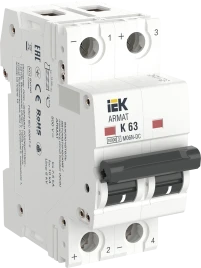 ARMAT Авт. выкл. M06N-DC 2P K 63А IEK