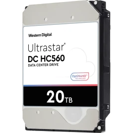 Жесткий диск/ HDD WD SATA 20Tb Ultrastar DC HC560 0F38785 7200 6Gb/s 512Mb 1 year warranty