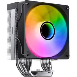 Кулер для процессора/ CPU Cooler JONSBO CR-1000 V3 PRO ARGB (230W, 4-pin PWM, 157mm, Al/Cu, 6x6mm, ARGB, 1x120mm, 70.8CFM, 33.2dBA, 1800RPM, S: 1851/1700/1200/115X, AM4/AM5 Black)