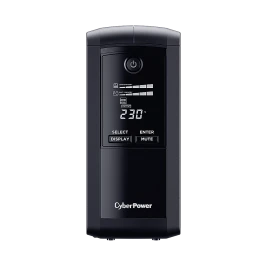 Источник бесперебойного питания/ UPS CyberPower VP1000ELCD Line-Interactive 1000VA/550W USB/RS-232/RJ11/45  (4 EURO)