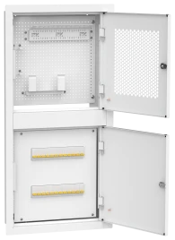 ITK LINEA R встр. двухсек. 400х850мм дв. мет. белый