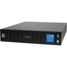 ИБП CyberPower PR3000ELCDRT2U, Rackmount, Line-Interactive, 3000VA/2700W, 9 IEC-320 С13, 1 IEC C19 розеток, USB&Serial, RJ11/RJ45, SNMPslot, LCD дисплей, Black, 0.5х0.6х0.3м., 45.1кг./ UPS Line-Interactive CyberPower PR3000ELCDRT2U 3000VA/2700W USB/RS