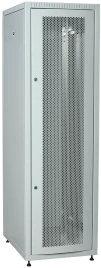 ITK LINEA E 42U 600х800мм перф. пер. дв. задн. метал. сер.