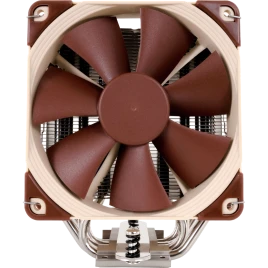 Кулер для процессора/ CPU Cooler Noctua NH-U12S (129W, 4-pin PWM, 158mm, Al/Cu, 5x6mm, 1x120x120x25mm, 54.97CFM, 22.4dBA, 1500RPM, S: 1851/1700/1200/115X, AM5/AM4, Beige/Brown)