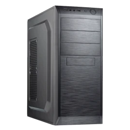 Корпус c блоком питания 450 Ватт/ Case Foxline FL-815, ATX, 3x5.25EXT, 1x3.5EXT, 3x3.5INT, 2xUSB2.0, HDA, w/o FAN, w/450W ATX PSU, w/1.2m EU pwr cord