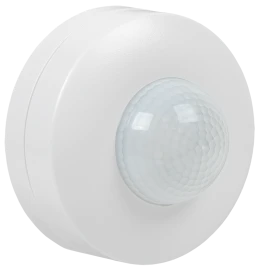 Датчик движения ДД 027 белый 1200Вт 360гр 12м IP20 IEK