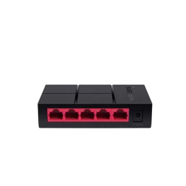 Коммутатор/ Unmanaged Gigabit switch, 5 ports RJ-45 LAN 10/100/1000Mbps, plastic case