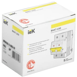 KARAT Авт. выкл. ВА47-150 2P C 125А 15кА IEK
