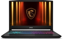 Ноутбук MSI Katana 15 HX B14WFK-617XRU Intel Core i7-14650HX/16Gb/SSD1Tb/RTX5060 8Gb/15.6"/IPS/FHD/1920x1080/144Hz/NoOS/Black (9S7-1587C1-617)
