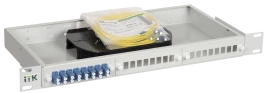 ITK 1U кросс укомплектованный: SC (Simplex) 4шт;  (OS2)