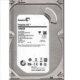 Жесткий диск/ HDD Seagate SATA3 1Tb Pipeline HD 5900 RPM 64Mb 1 year warranty (replacement WD10EZRZ, WD11PURZ, WD10PURZ, ST1000VX013, ST1000DM010)