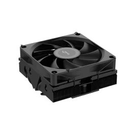 Кулер для процессора/ CPU Cooler SAMA U40 (130W, 4-pin PWM, 47mm, 4x6mm, 1x90mm, 38.18CFM, 34dBA, 2800RPM, S: 1851/1700/1200/115X, AM5/AM4, black)