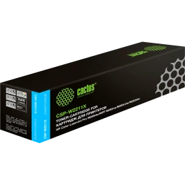 -/ Картридж лазерный Cactus CSP-W2211X 207X голубой (2450стр.) для HP M255/MFP M282/M283