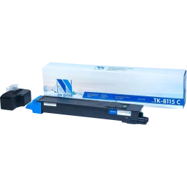 -/ Тонер-картридж NVP NV-TK-8115 Cyan для Kyocera EcoSys-M8124/EcoSys-M8130 (6000k)