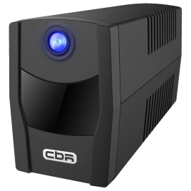 Башенный линейно-интерактивный ИБП/ ИБП CBR [QTM-650T-4I-LCUC] Line Interactive  650VA/360W 7Ah12V 4 x С13, HID-USB, RJ45/11