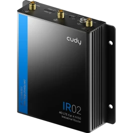 Промышленный маршрутизатор/ Industrial 4G LTE Cat4 Wi-Fi Router, LTE Cat4, N150 WiFi, 2 x 10/100M RJ45 Ports, 2 x SIM Slots, 1 x RP-SMA(Wi-Fi), 2 x SMA(4G), 1 x 7-Pin Industrial interface(RS485/RS232/IO),   1x 2-Pin Power Port, Support Wide Range Voltage,