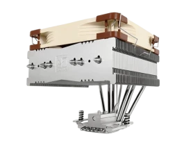 Кулер для процессора/ CPU Cooler Noctua NH-C14S (140W, 4-pin PWM, 142mm, Al/Cu, 6x6mm, 1x140x140x25mm, 82.5CFM, 24.6dBA, 1500RPM, S: 1700/1200/115X/2011/2066, AM5/AM4, Beige/Brown)