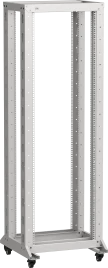 ITK LINEA F Стойка 2-рамная на рол. 47U 600х600мм серая