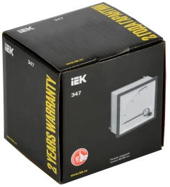 Амперметр Э47 75/5А кл. точн. 1,5 96х96мм IEK