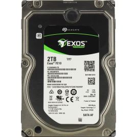 Жесткий диск/ HDD Seagate Exos 7E10 SATA 2Tb 7200 6Gb/s 256Mb (clean pulled) 1 year warranty
