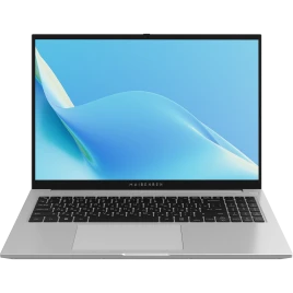 Maibenben M16B-R574UM 16"(1920x1200 IPS (60Hz))/AMD Ryzen 5 7430U(2.3Ghz)/16384Mb/512PCISSDGb/Int:AMD Radeon/Cam/BT/WiFi/55WHr/war 1y/1.89kg/Silver/Linux + Screen 60Hz, 16GB DDR4 ,2SODIMM