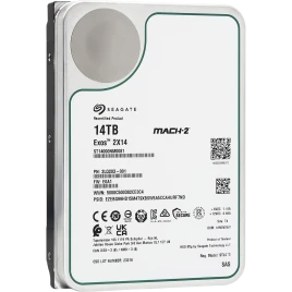 Жесткий диск/ HDD Seagate SAS 14Tb  Exos 2X14 7200 256Mb OFFICIAL RECERTIFIED 1 year warranty (Only HBA + software RAID) (replacement ST14000NM004J, ST14000NM002G, MG09SCA14TE, ST12000NM004J, ST12000NM002G)