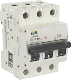 ARMAT Авт. выкл. M10N 3P B 10А IEK