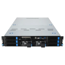 Серверная платформа/ ASUS ESC4000A-E12-SKU1, 2U GPU, 1 x SP5 LGA6096 EPYC 9004 (400W), 12DIMM DDR5, 2 x 2.5" SATA/SAS*/NVMe + 2 x 3.5" SATA/SAS*/NVMe + 2 x 3.5" SATA/SAS*,2 x GbE LAN (I350), 1+1 2600W