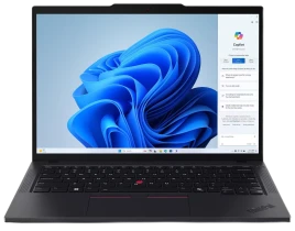 Ноутбук/ Lenovo ThinkPad T14 G5 14.0" WUXGA Touch IPS AG 400nits, AMD Ryzen 7 PRO 8840U,32GB DDR5, 512GB SSD M.2, AMD Radeon 780M Graphics,5M+IRCam, Qualcomm Wi-Fi 6E NFA725A+BT5.3, Wired Ethernet, 4 Cell 52.5Whr, BKLT KB ENG, Win 11 Pro, 1 Year, Bla