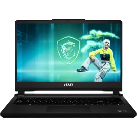 Ноутбук MSI Cyborg 15 C2WE-016XRU Core 7 240H 16Gb SSD1Tb NVIDIA GeForce RTX5050 8Gb 15.6" IPS FHD (1920x1080) FreeDOS grey WiFi BT Cam (9S7-15T121-016)