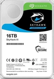 Жесткий диск/ RECERTIFIED HDD Seagate SATA3 16Tb SkyHawk Al Surveillance 7200 256Mb 1 year warranty RECERTIFIED