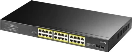 Коммутатор/ 24-Port Gigabit PoE+ Switch with 2 SFP ports 300W