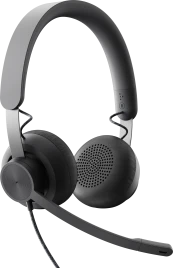 Гарнитура/ Logitech Headset Zone Wired  UC Graphite