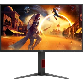AOC 25G4S 24,5 16:9 Fast IPS 1920x1080 310Hz 0,5ms 400cd 2xHDMI 1xDP HAS 130mm Internal Black&Red 100x100