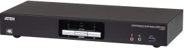 2-Поротовый USB3.0 4K DisplayPort Dual Display KVM переключатель/ 2-Port USB3.0 4K DisplayPort Dual Display KVM switch. Aten