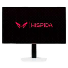 Монитор HISPIDA 27'' 2560x1440, OLED, 178/178, 0.03ms, 250nit, 1.5M:1, 280Hz, 2xDP 1.4/2xHDMI 2.1, noUSB-A, FreeSync, LowBlueLight, LTSP, ExtPWR, VESA 100x100, White, 1y