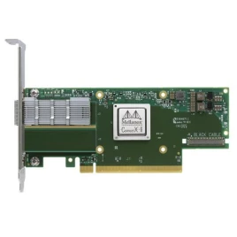 Сетевая карта Infiniband/ CX653105A ConnectX®-6 VPI adapter card, HDR IB (200Gb/s) and 200GbE, single-port QSFP56, PCIe4.0 x16, tall bracket, single pack